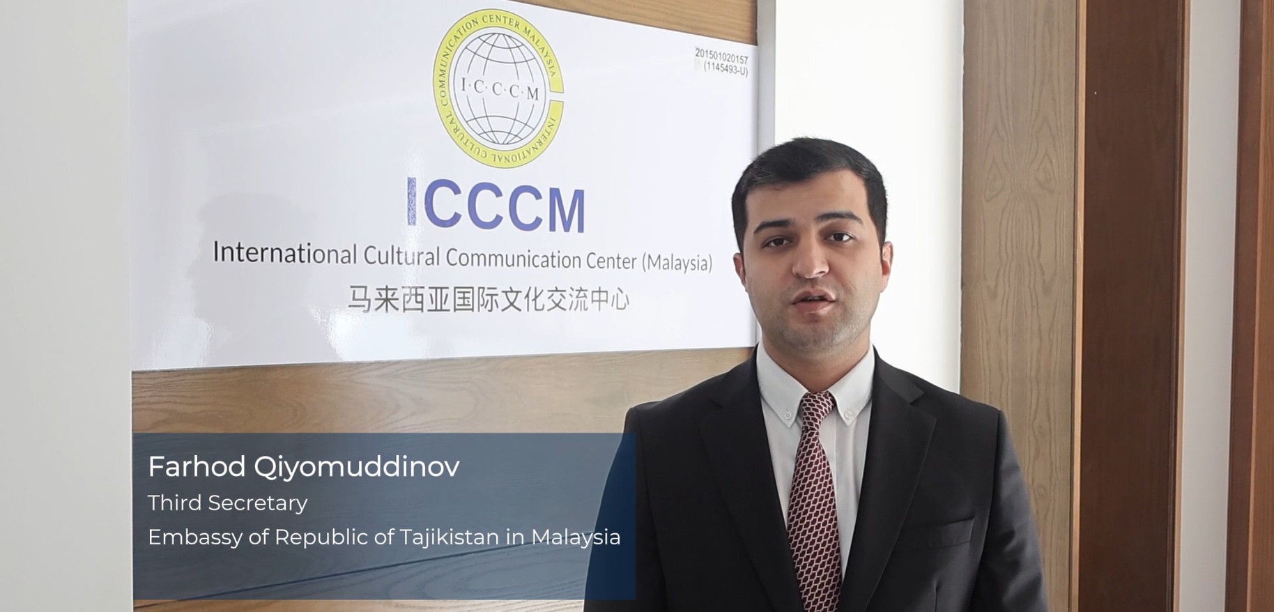 Visit from Embassy of Republic of Tajikistan in Malaysia